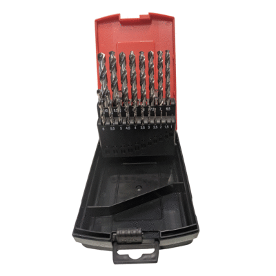 PUNTE HSS PER METALLO 19PEZZI 1-10mm P-73673
