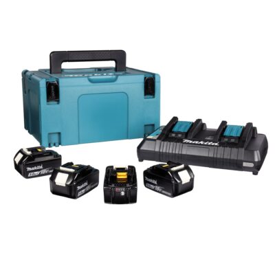 KIT ENERGY MAKITA DC18RD+4BL1850B Cod. 197626-8