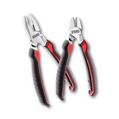 USAG 260 AX/SE2 U01500200 ASSORTIMENTO CON PINZA UNIVERSALE E TRONCHESE A TAGLIENTE DIAGONALE (2 PZ)