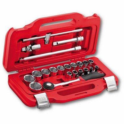 USAG 601 1/2 J22 U06010003 ASSORTIMENTO IN CASSETTA MODULARE CON BUSSOLE ESAGONALI (22 PZ)