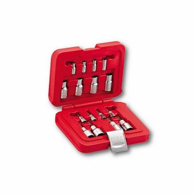 USAG 601 1/4-1/2 JTX16 U06010009 ASSORTIMENTO IN CASSETTA MODULARE CON BUSSOLE TORX® (16 PZ)