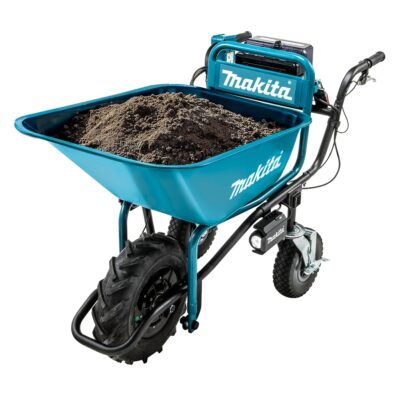 CARRIOLA A BATTERIA CON TELAIO E VASCA MAKITA 18V 130 KG BL DCU180RTX