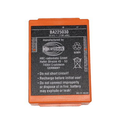 BATTERIA ORIGINALE HBC BA225030 6V 2100mAh