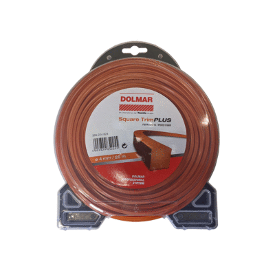 FILO QUADRATO PER DECESPUGLIATORE Ø 4,0 mm 25M DOLMAR COD. 369.224.824