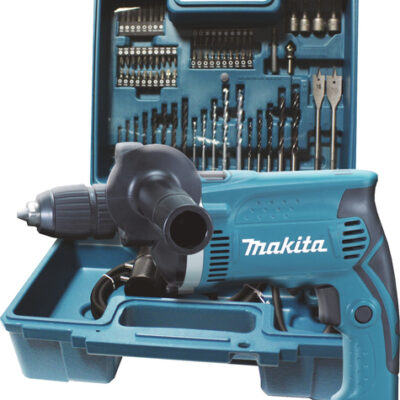 TRAPANO CON PERCUSSIONE 16mm AUTOSERRANTE + ACCESSORI MAKITA HP1631KX3